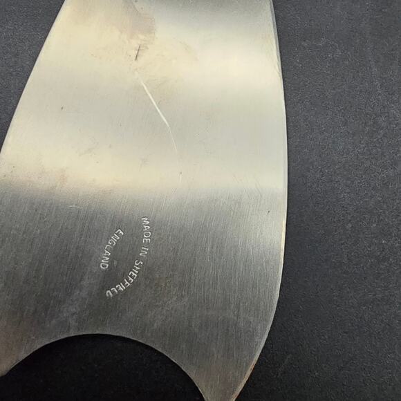 Sheffield England 1970s Orange Enamel Pendant Necklace Earrings Set - Picture 4 of 11